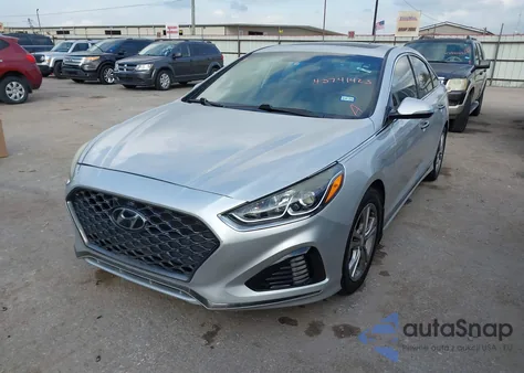 2018 Hyundai Sonata Sport z USA, uszkodzony, nr VIN 5NPE34AF4JH676012